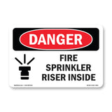 Fire Sprinkler Riser Inside