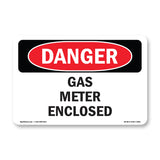 Gas Meter Enclosed