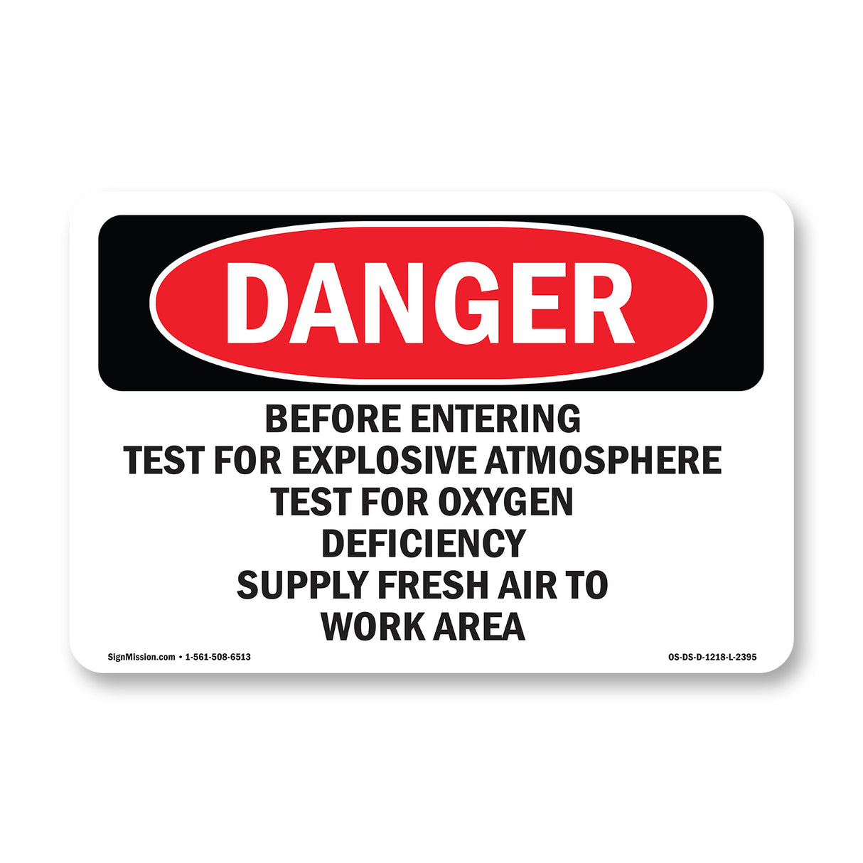 Before Entering Test For Explosive Atmosphere