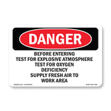Before Entering Test For Explosive Atmosphere