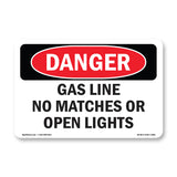 Gas Line No Matches Or Open Lights