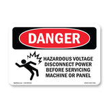 Hazardous Voltage Disconnect