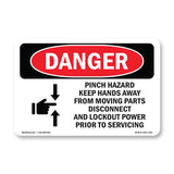 Pinch Hazard Keep Hands Away