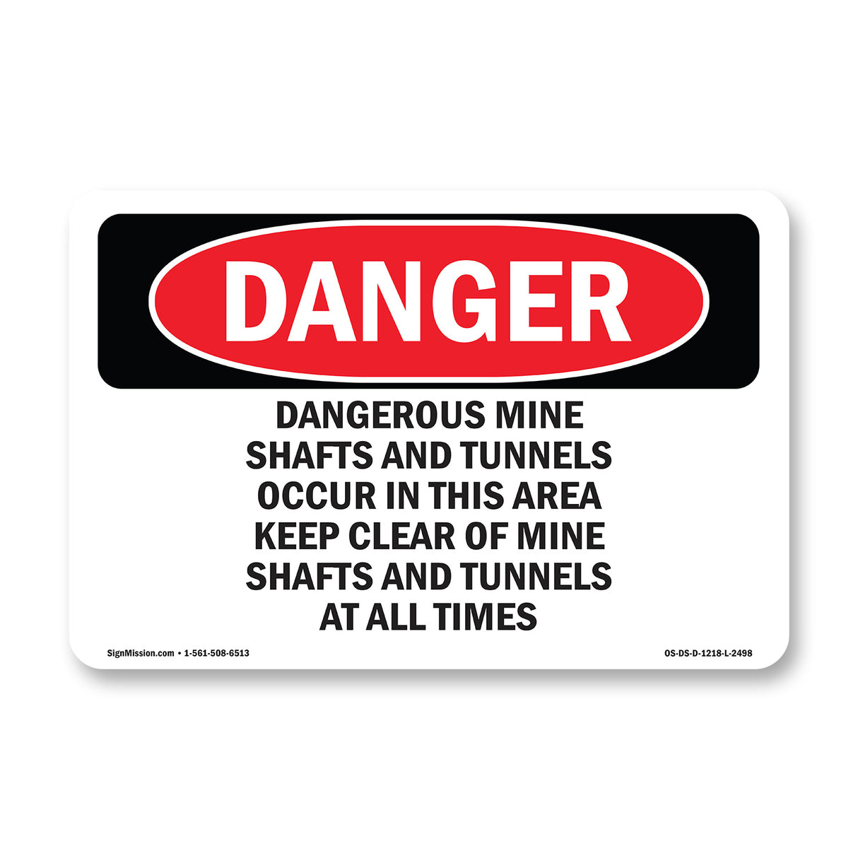 Dangerous Mine Shafts And Tunnels Occur