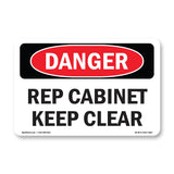 Rep Cabinet Keep Clear
