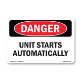 Unit Starts Automatically