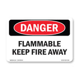 Flammable Keep Fire Away