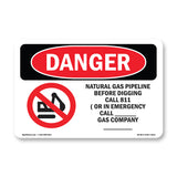 Natural Gas Pipeline Before