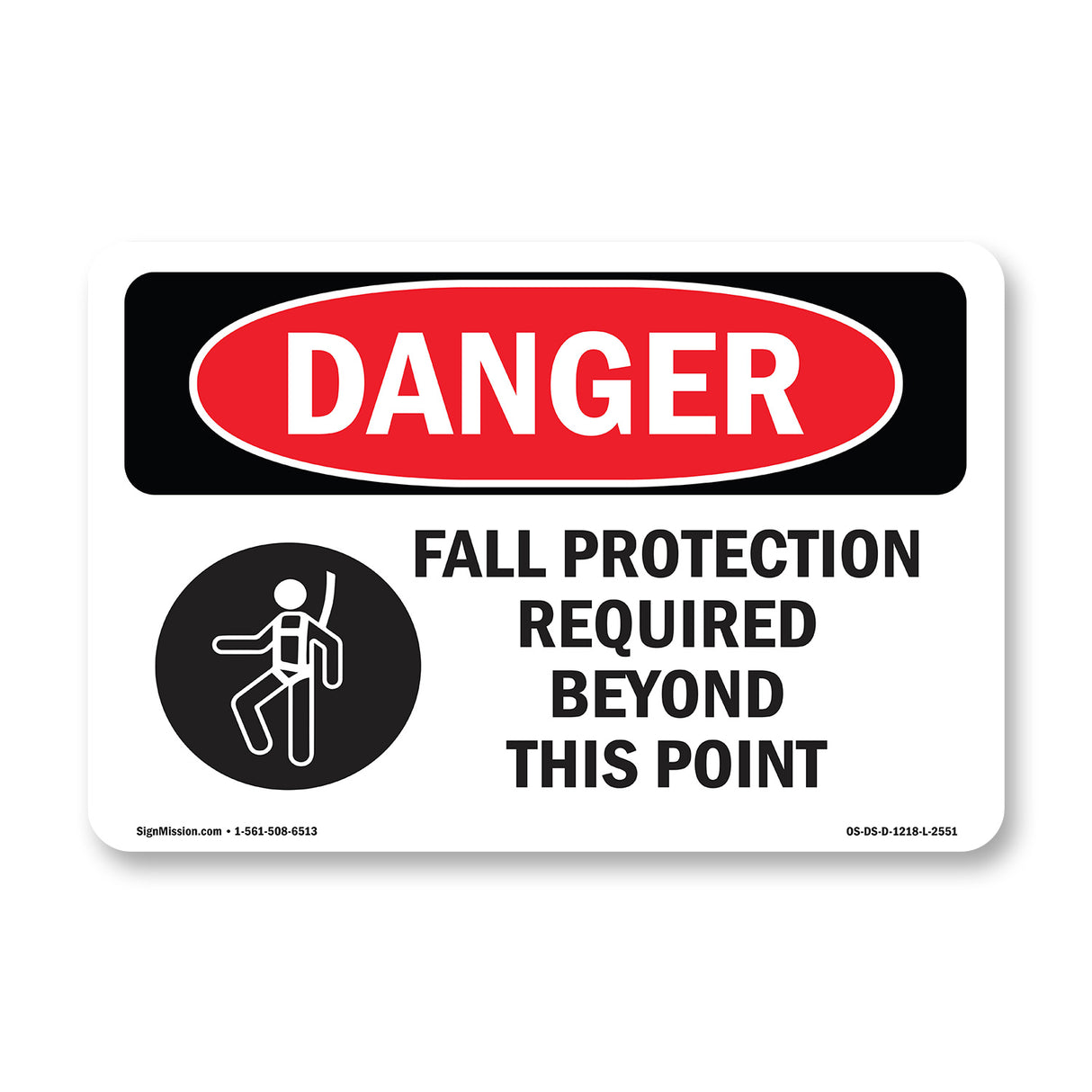Fall Protection Required Beyond