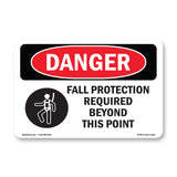 Fall Protection Required Beyond
