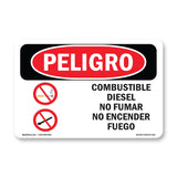 Diesel Fuel No Smoking No Open Flames