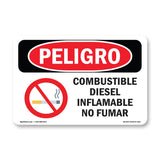 Diesel Fuel Flammable No Smoking