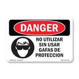 Do Not Operate Without Safety Glasses