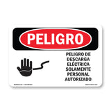 Electrical Hazard Authorized Personnel Only