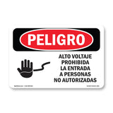 High Voltage Unauthorized Persons Keep Out