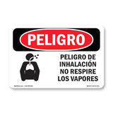 Inhalation Hazard Do Not Breathe Vapors