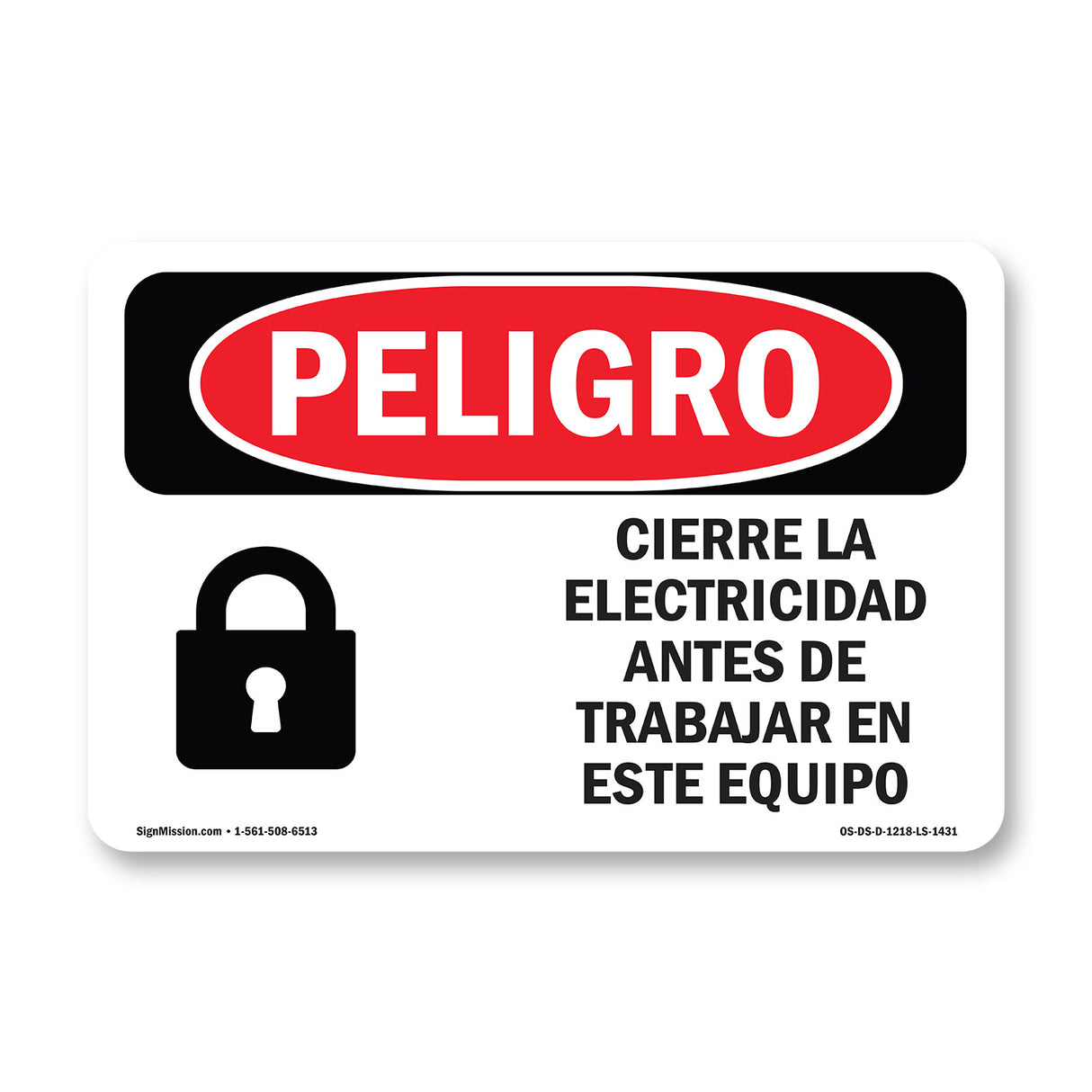 Lockout Electricity Before Working