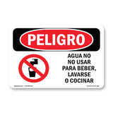 Non-Potable Water Do Not Use For Drinking