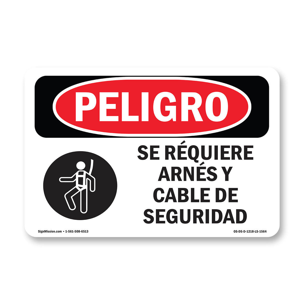 Safety Harness And Lifeline Required