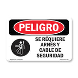 Safety Harness And Lifeline Required