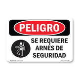 Safety Harness Required