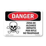 Rifle Range Impact Area No Trespassing