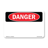 Danger Blank Write-On