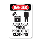 Acid Area Wear Protective Clothing
