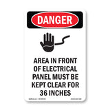 Electrical Panel Keep Clear