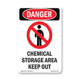 Chemical Storage Area Keep Out