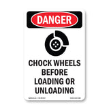 Chock Wheels Before Loading Or Unloading