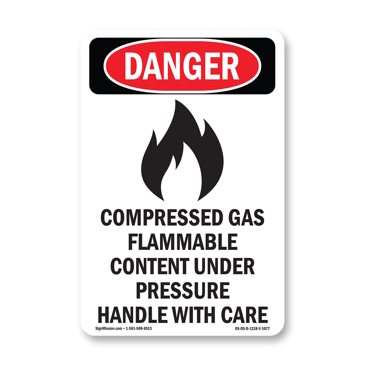 Compressed Gas Flammable Content