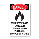 Compressed Gas Flammable Content