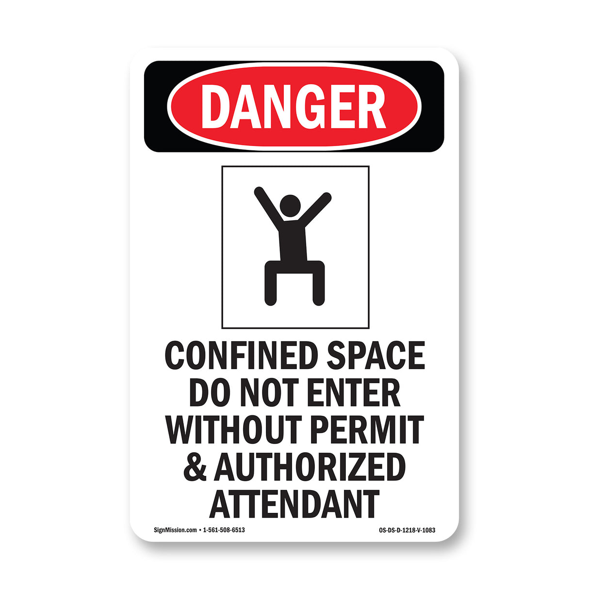 Confined Space Do Not Enter Without Permit