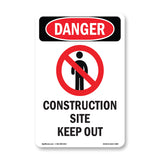 Construction Site Keep Out