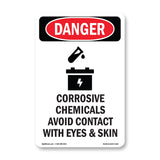 Corrosive Chemicals Avoid Contact