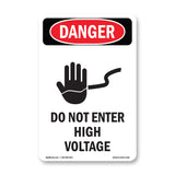Do Not Enter High Voltage