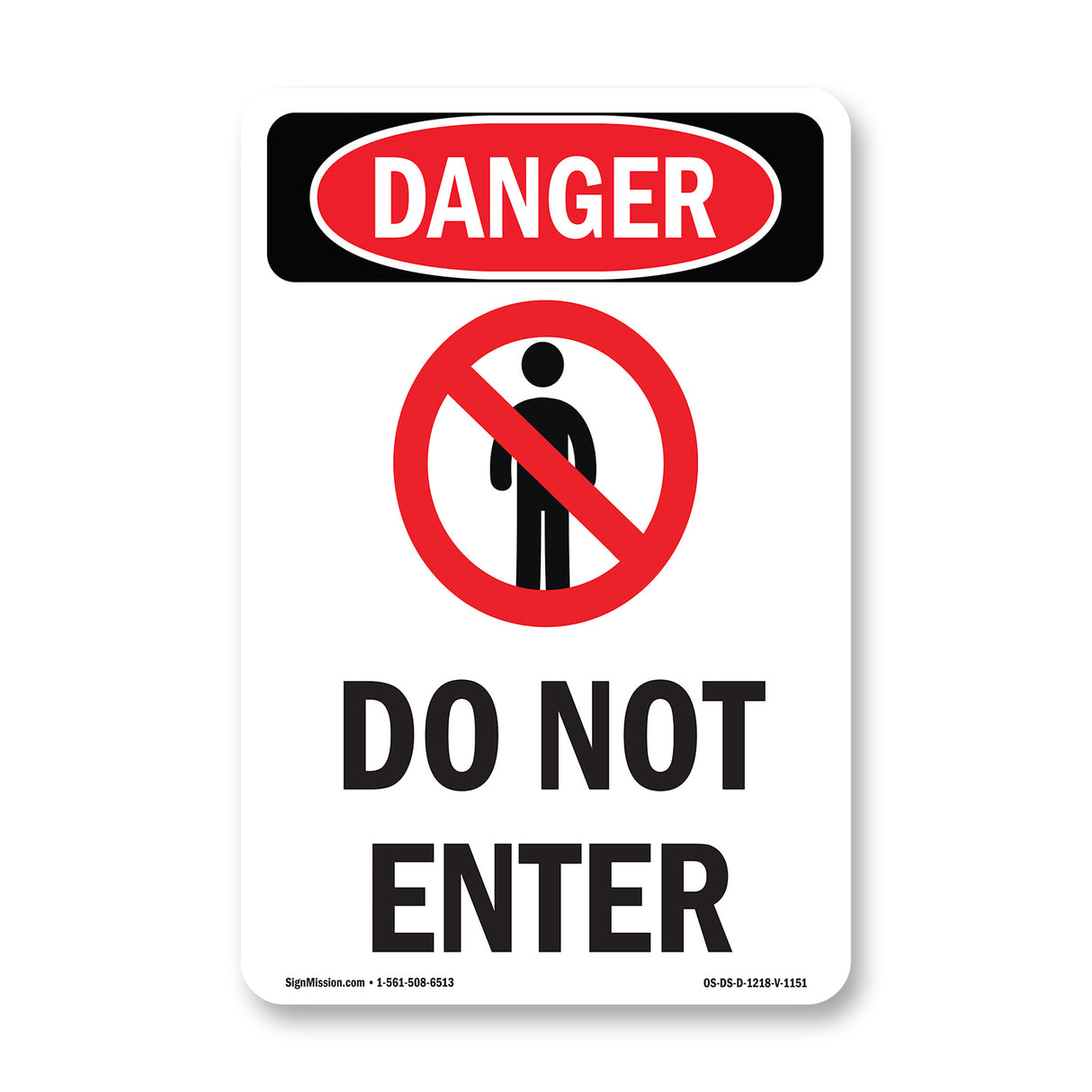 Do Not Enter Spanish