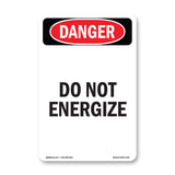 Do Not Energize