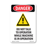 Do Not Talk To Operator