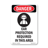 Ear Protection Required In This Area Spanish
