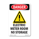 Electric Meter Room No Storage