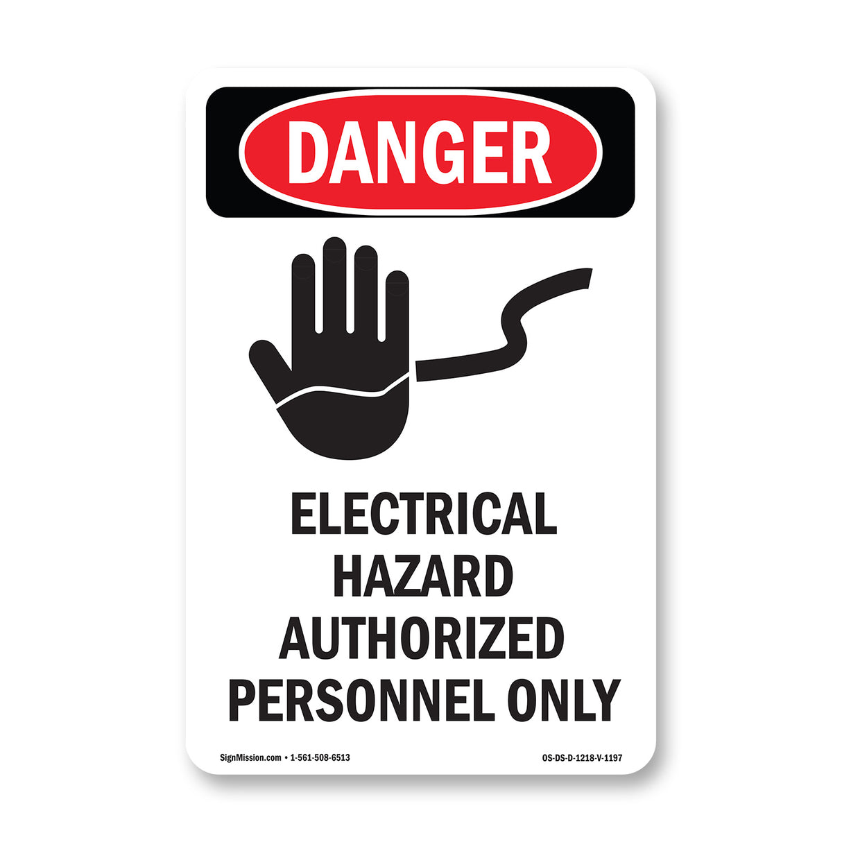 Electrical Hazard Authorized Personnel Only