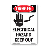Electrical Hazard Keep Out