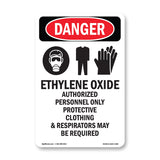 Ethylene Oxide Authorized Personnel Only