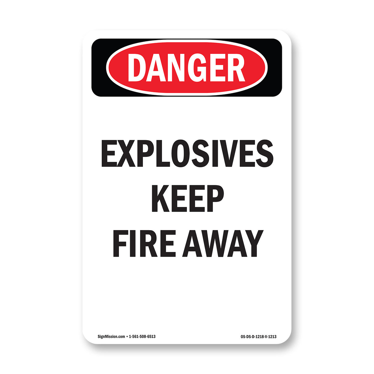 Explosives Keep Fire Away