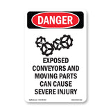 Exposed Conveyors And Moving Parts