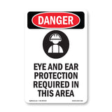 Eye And Ear Protection Required In This Area