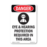 Eye And Hearing Protection Required