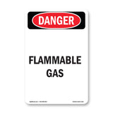 Portrait Flammable Gas